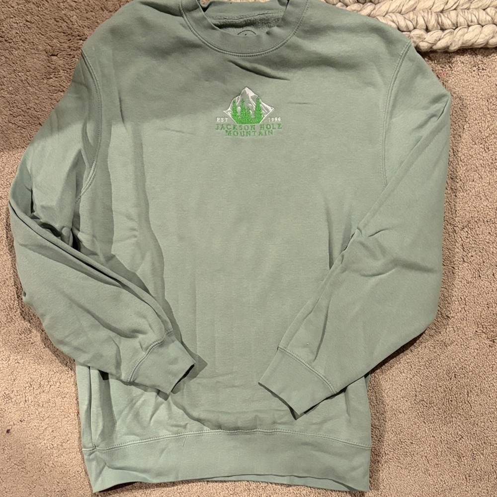 Green Crewneck Sweater